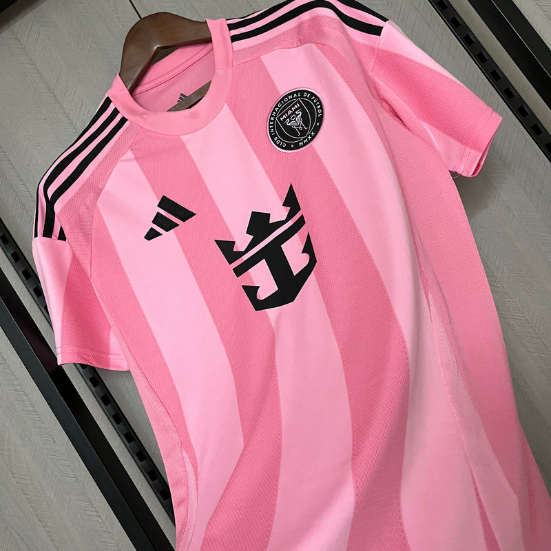 Camisa Inter Miami Home 25/26 Torcedor Adidas Masculina - Rosa