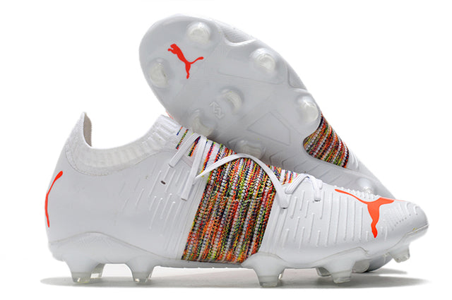 Chuteira Campo Puma Future Z FG White/Orange