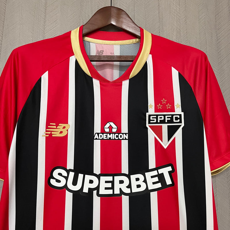 Camisa São Paulo Away 25/26 Torcedor New Balance Masculina - Tricolor