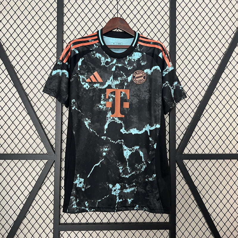 Camisa Bayern de Munique Away 24/25 s/n° Torcedor Adidas Masculino - Preta