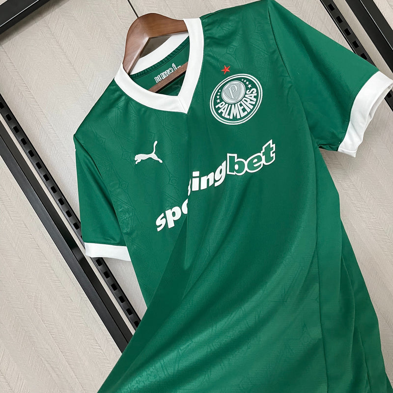 Camisa do Palmeiras Home 25/26 Torcedor Puma Masculina - Verde