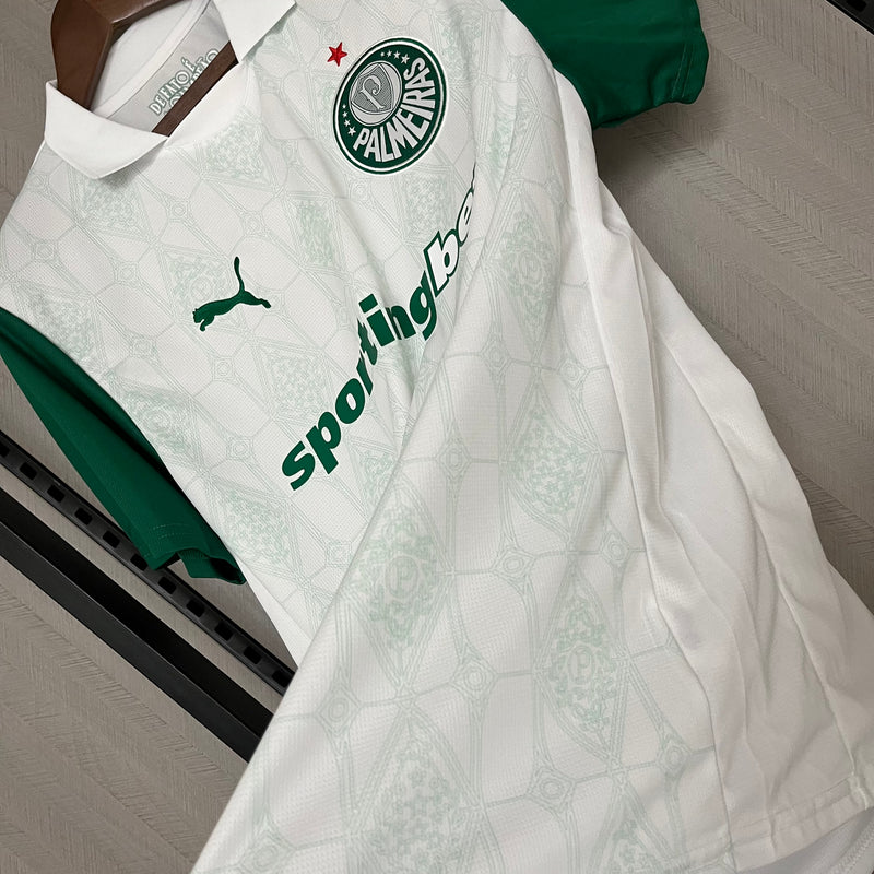 Camisa do Palmeiras Away 24/25 Torcedor Puma Masculina - Branca
