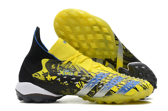 Chuteira Society Adidas Predator Freak.1 FG Xmen/Black/Yellow/Blue - Cano Alto