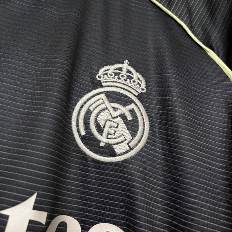 Camisa Real Madrid Away 25/26 s/n° Torcedor Adidas Masculina - Preta
