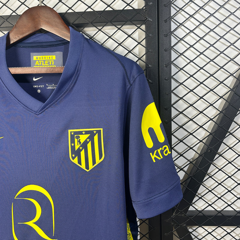 Camisa Atlético de Madrid Away 25/26 Torcedor Nike Masculino - Azul