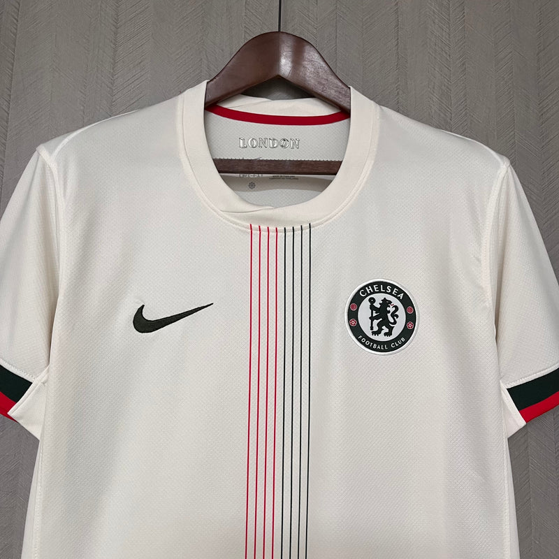 Camisa Chelsea Away 25/26 Torcedor Nike Masculina - Branca