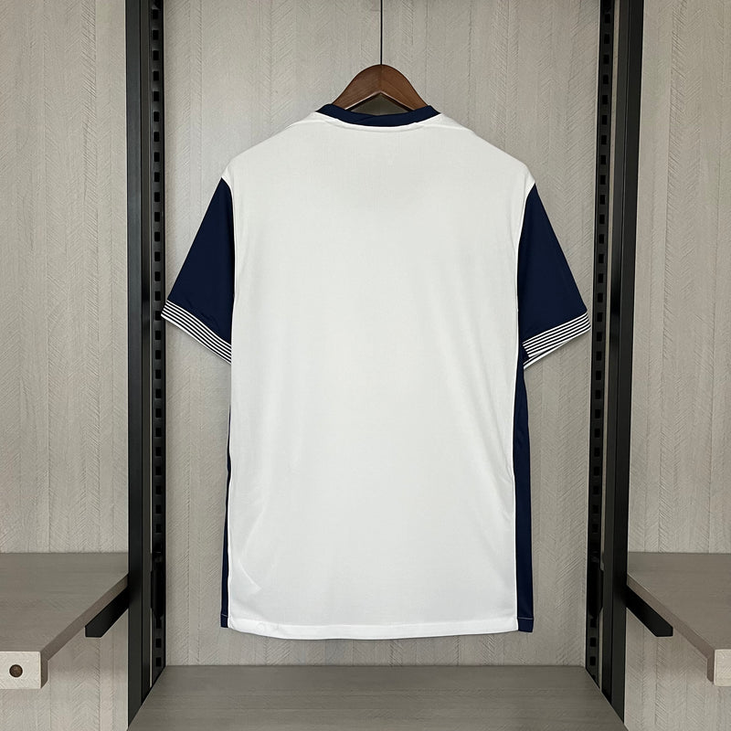 Camisa Tottenham Home 24/25 Torcedor Nike Masculino - Branca e Azul