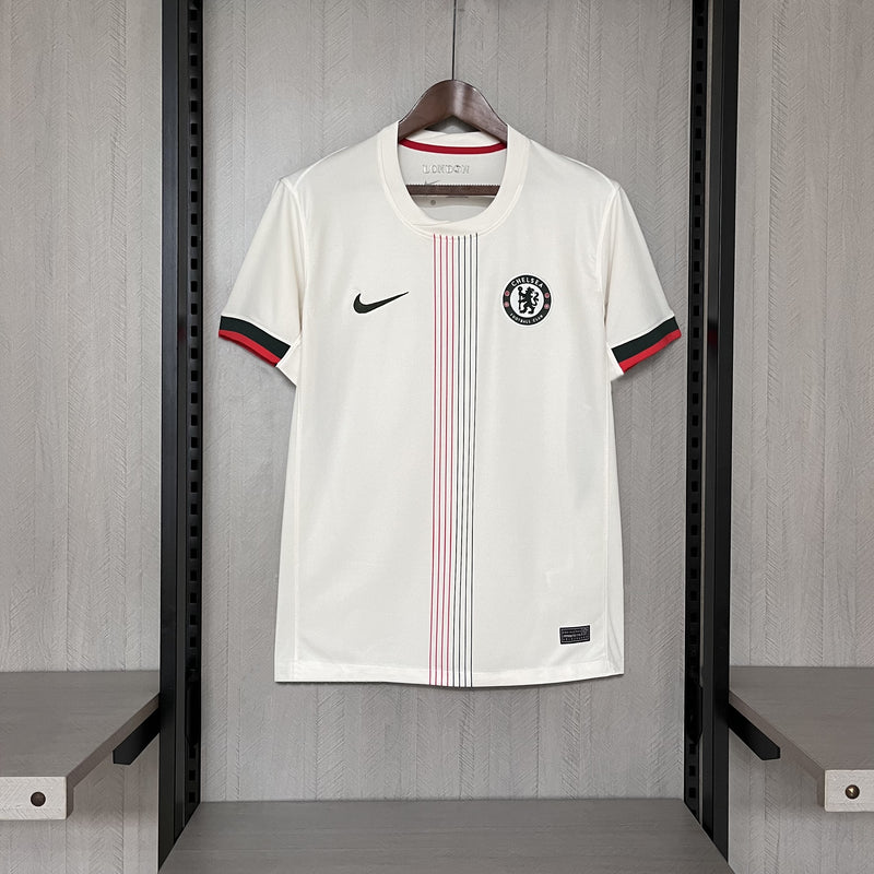 Camisa Chelsea Away 25/26 Torcedor Nike Masculina - Branca