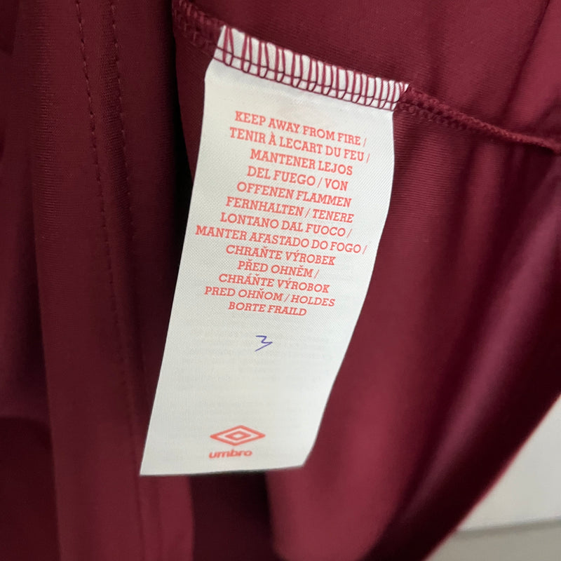 Camisa West Ham Home 24/25 s/n° Torcedor Umbro Masculina - Grená