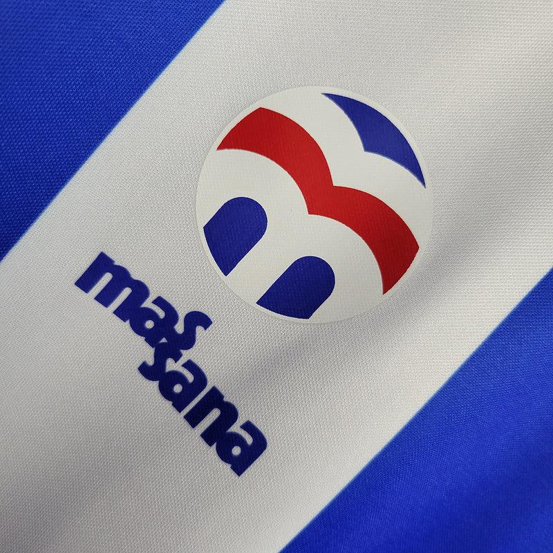 Men's Espanyol I Home Retro Shirt 1984/89 Blue and White