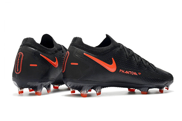 Chuteira Campo Nike Phantom GT Elite FG Black/Red - Low