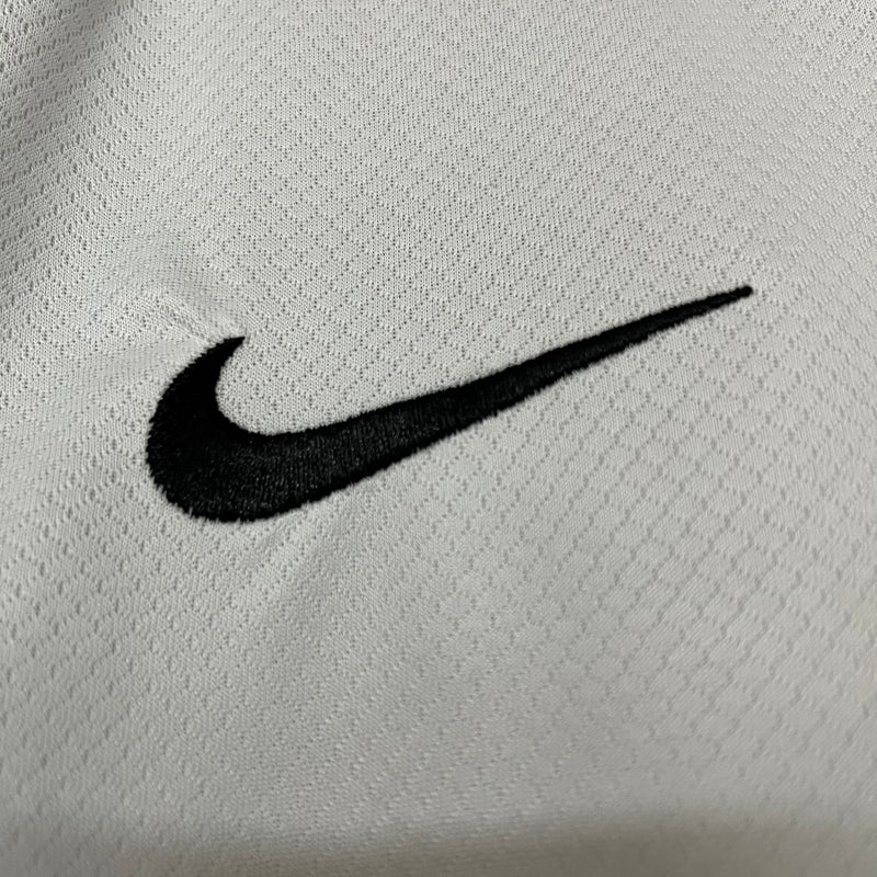 Conjunto Infantil Corinthians Home 25/26 Nike - Branca