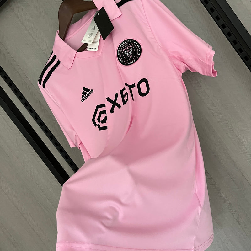 Camisa Inter Miami Home 23/24 s/n° Torcedor Adidas Masculina - Rosa