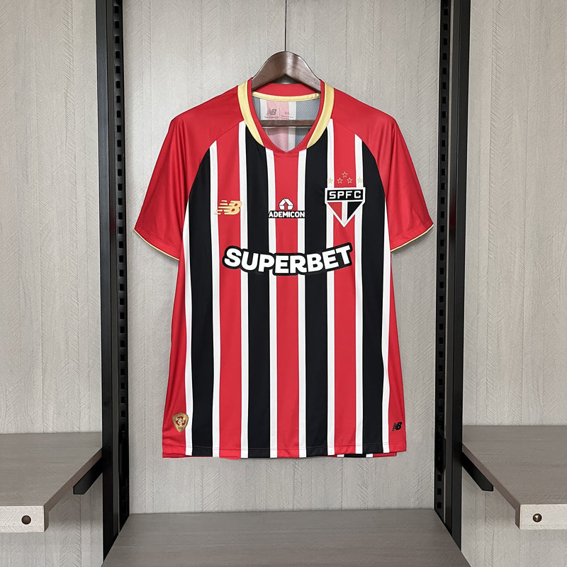 Camisa São Paulo Away 25/26 Torcedor New Balance Masculina - Tricolor