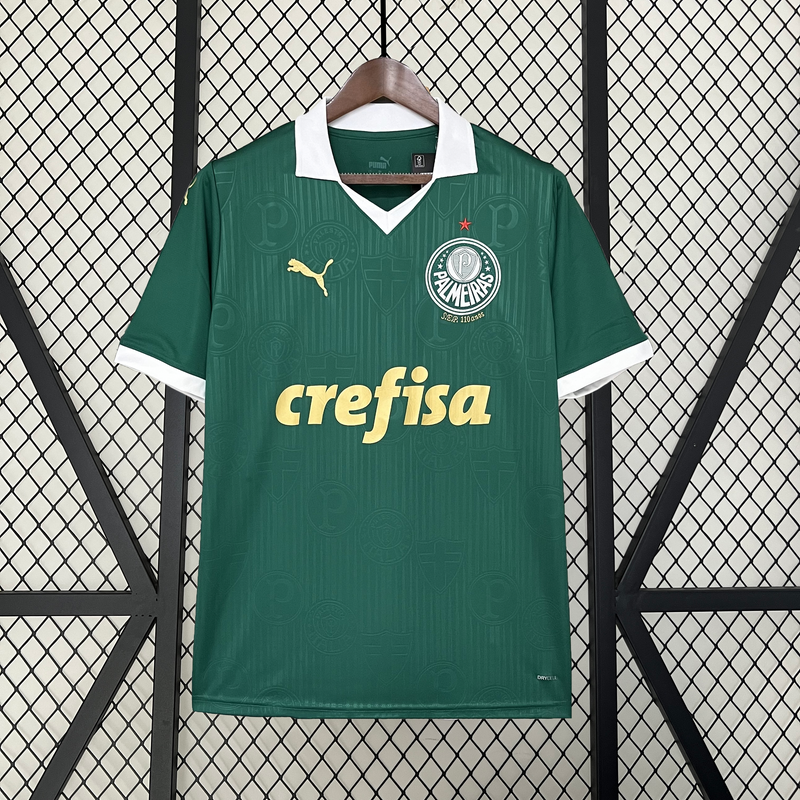 Camisa do Palmeiras Home 24/25 s/n° Torcedor Puma Masculina - Verde