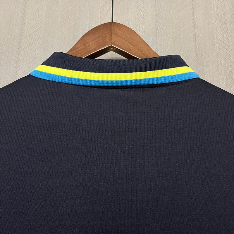 Camisa Manchester City Away 24/25 Torcedor Puma Masculina - Azul e Amarela
