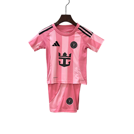 Conjunto Infantil Inter Miami Home 25/26 Adidas - Rosa