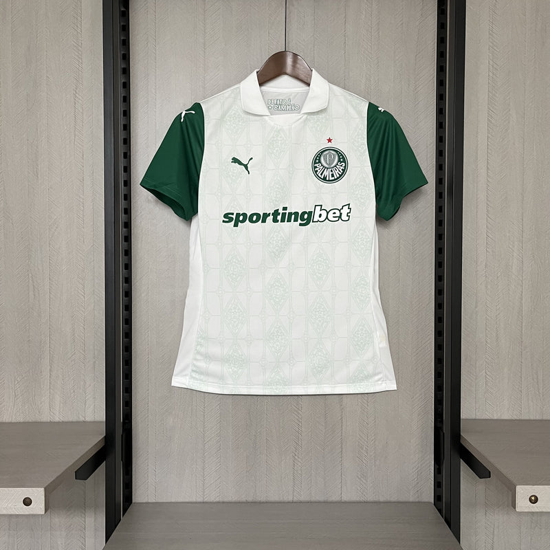 Camisa do Palmeiras Away 25/26 Torcedor Puma Feminina - Branca
