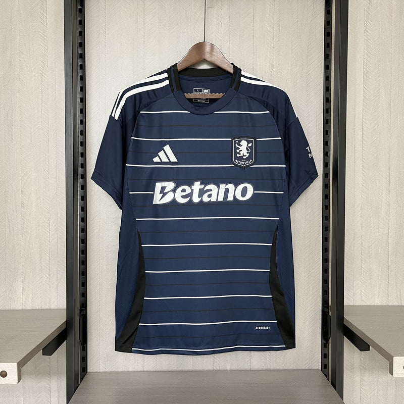 Camisa Aston Villa Third 24/25 s/n° Torcedor Adidas Masculina - Azul