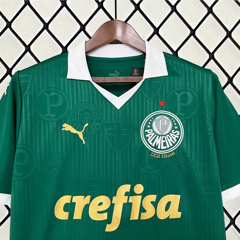 Camisa do Palmeiras Home 24/25 s/n° Torcedor Puma Masculina - Verde