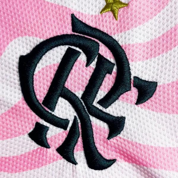 Camisa Flamengo Hello Kitty 24/25 Torcedor Adidas Masculina - Rosa
