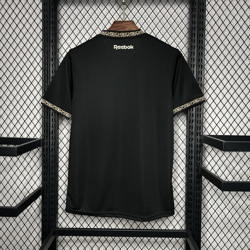 Camisa Botafogo Away 24/25 s/n° Torcedor Reebok Masculina - Preta e Dourada