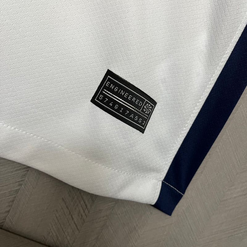 Camisa Tottenham Home 24/25 Torcedor Nike Masculino - Branca e Azul