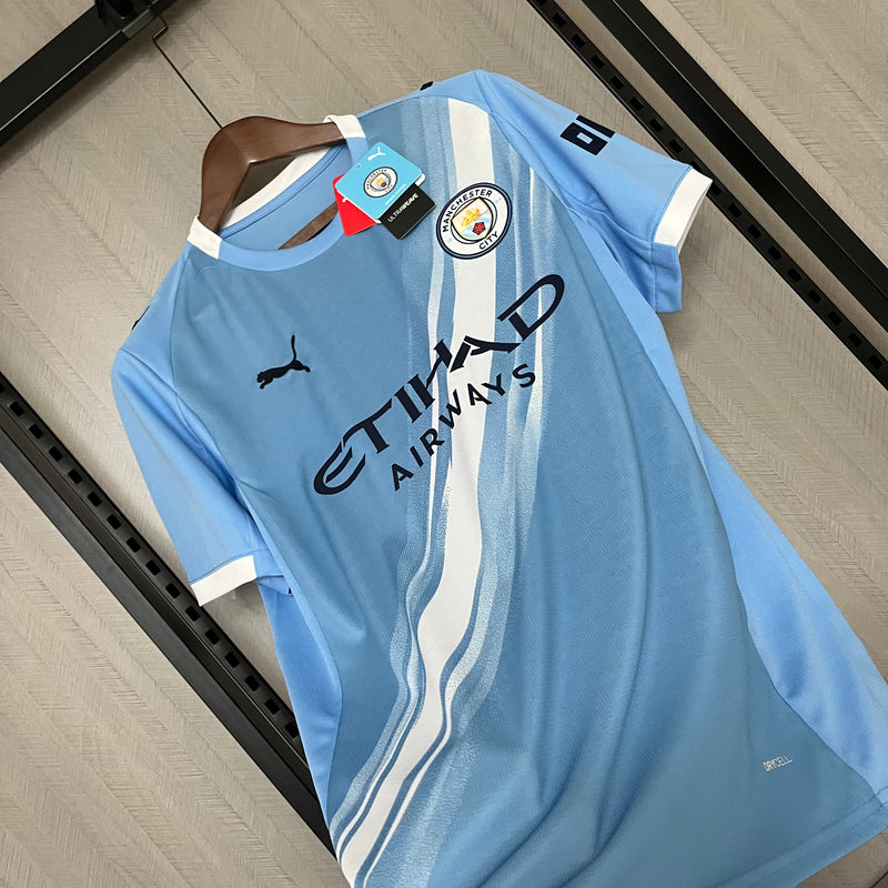 Camisa Manchester City Home 25/26 Torcedor Puma Masculina - Azul Claro