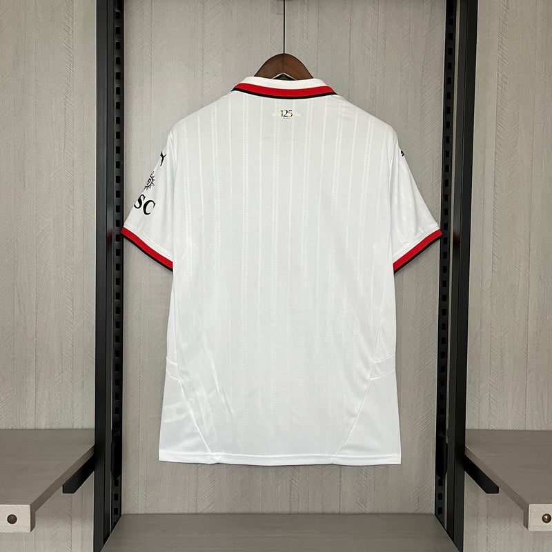 Camisa AC Milan Away 24/25 Torcedor Puma Masculina - Branca