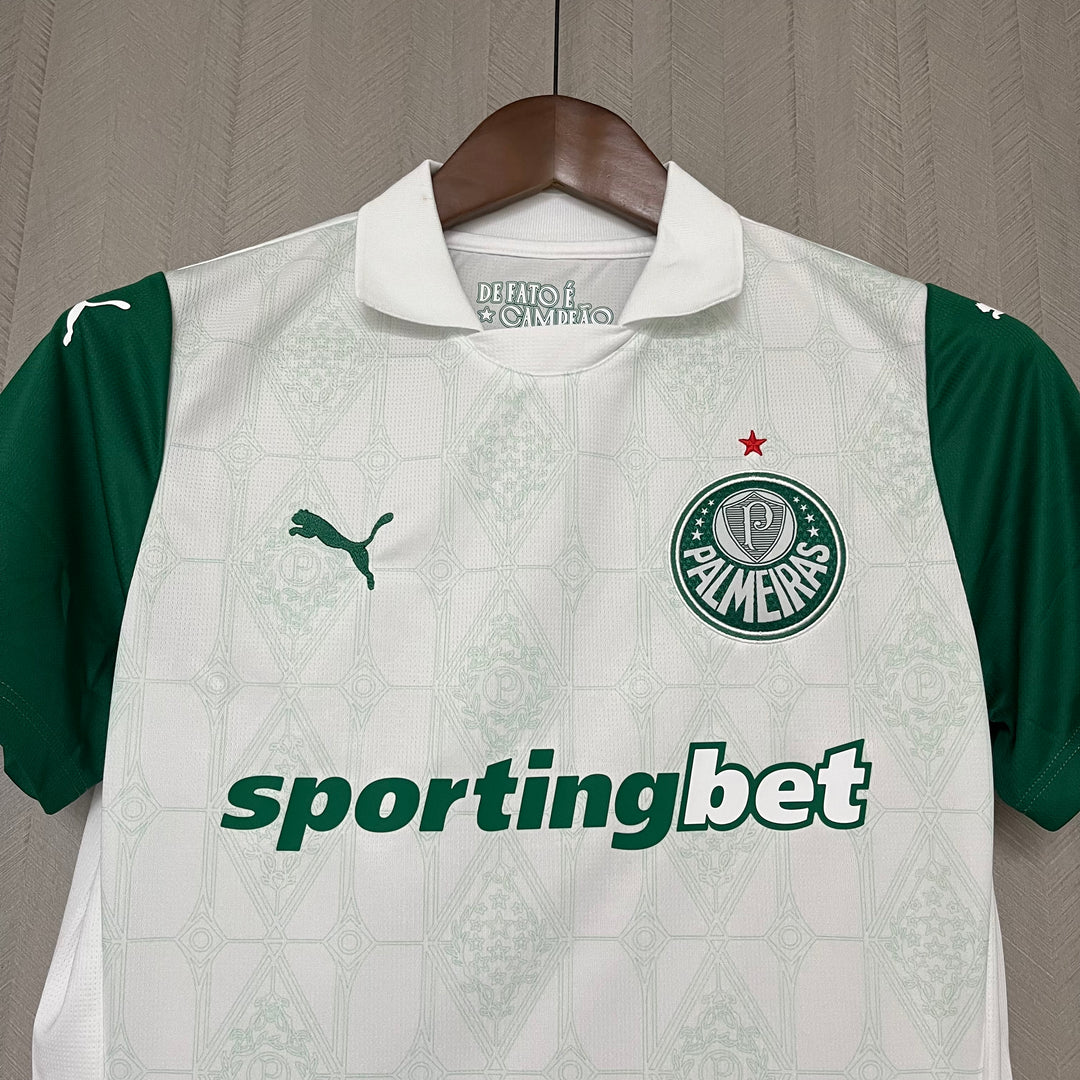 Camisa do Palmeiras Away 25/26 Torcedor Puma Feminina - Branca