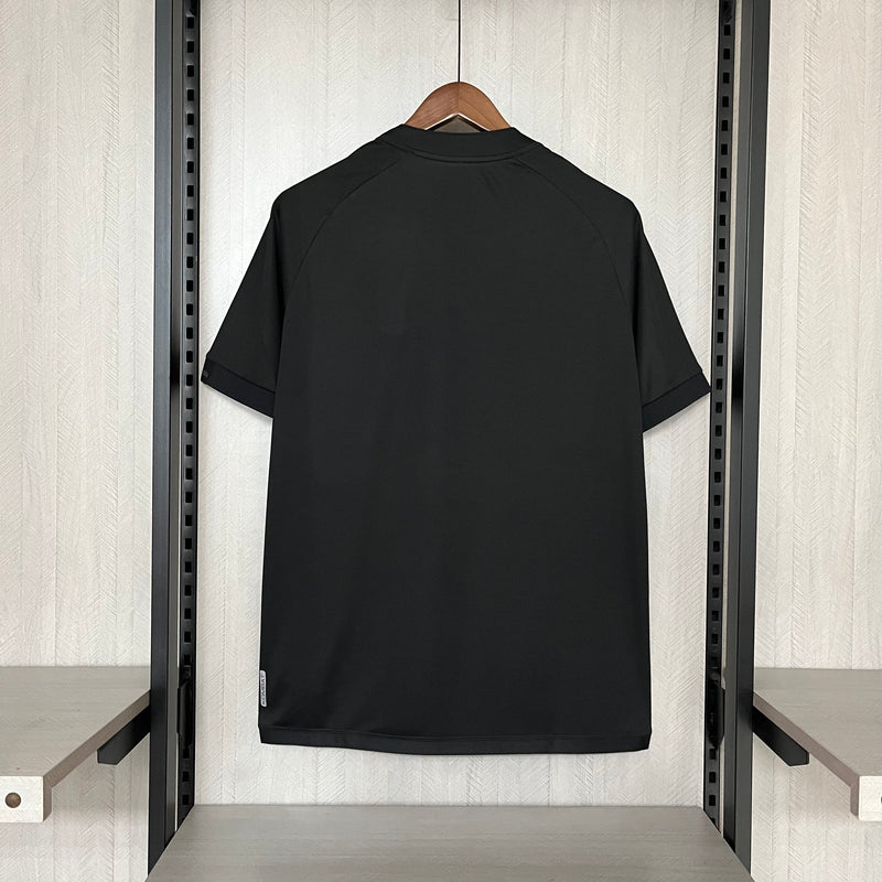 Camisa Vasco Goleiro 24/25 s/n° Torcedor Kappa Masculina - Preta