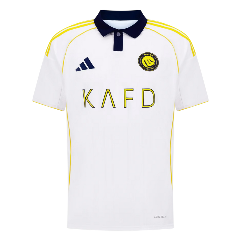 Camisa Al Nassr Third 25/26 Torcedor Nike Masculina - Branca