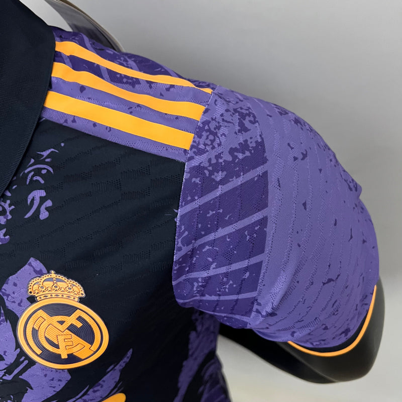 Camisa Real Madrid [Dragon] 23/24 - Roxo - Adidas - Masculino Jogador