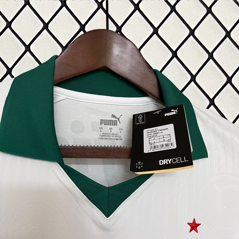 Camisa do Palmeiras Away 24/25 s/n° Torcedor Puma Masculina - Branca