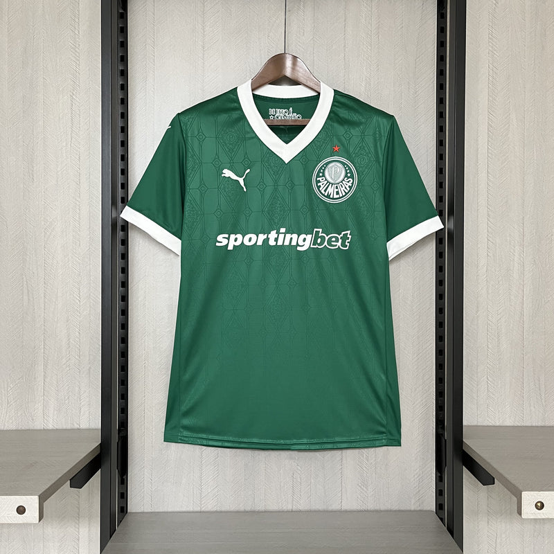 Camisa do Palmeiras Home 25/26 Torcedor Puma Masculina - Verde