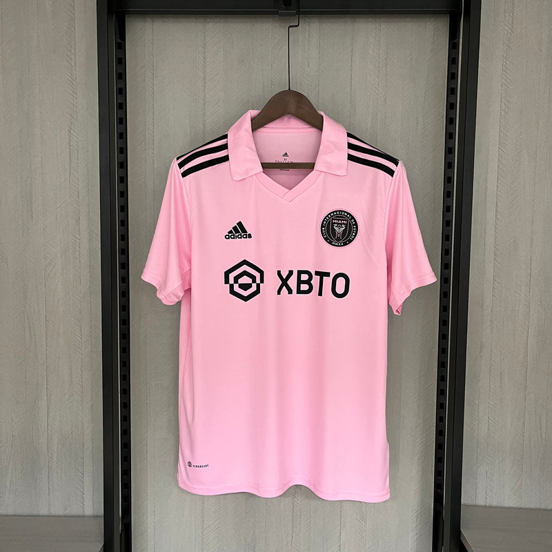 Camisa Inter Miami Home 23/24 s/n° Torcedor Adidas Masculina - Rosa