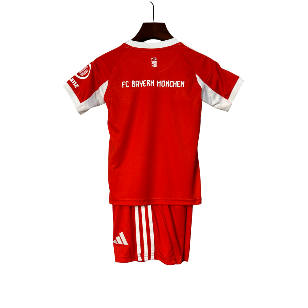 Conjunto Infantil Bayern de Munique Home 25/26 Adidas - Vermelha