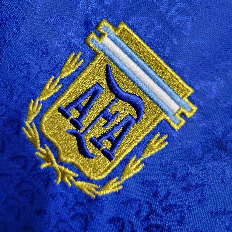 Adidas Men's 1994/95 Argentina Special Retro Shirt Navy Blue