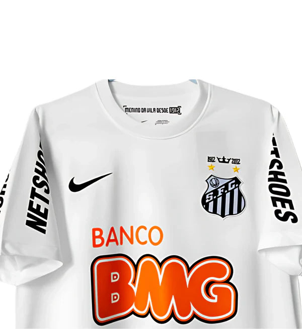 Camisa Santos Retrô Home 12/13 Torcedor Nike - Branca