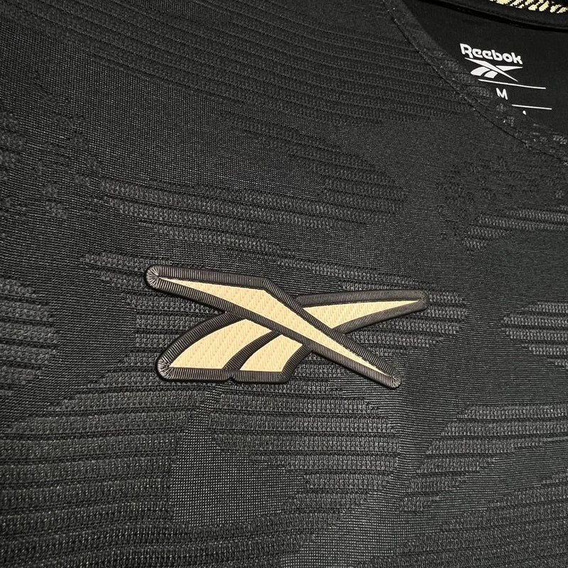 Camisa Botafogo Away 24/25 s/n° Torcedor Reebok Masculina - Preta e Dourada