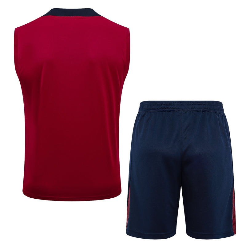 Conjunto Regata Inglaterra 2024/25 - Grená e Azul