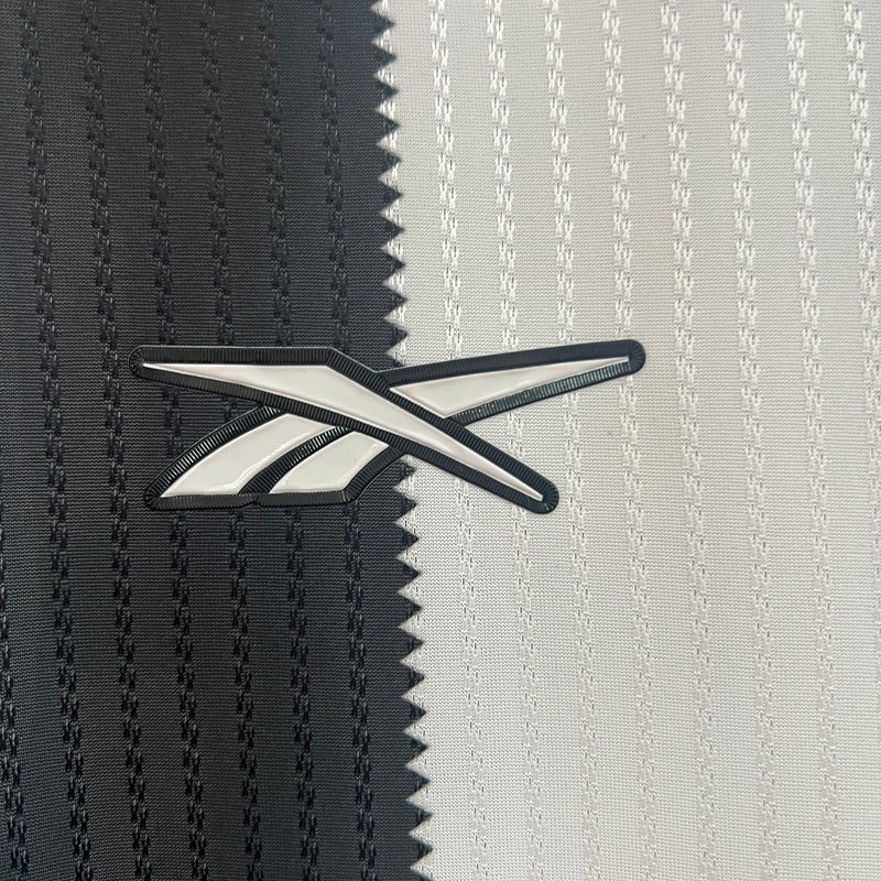 Camisa Botafogo Home 24/25 s/n° Torcedor Reebok Masculina - Branca e Preta
