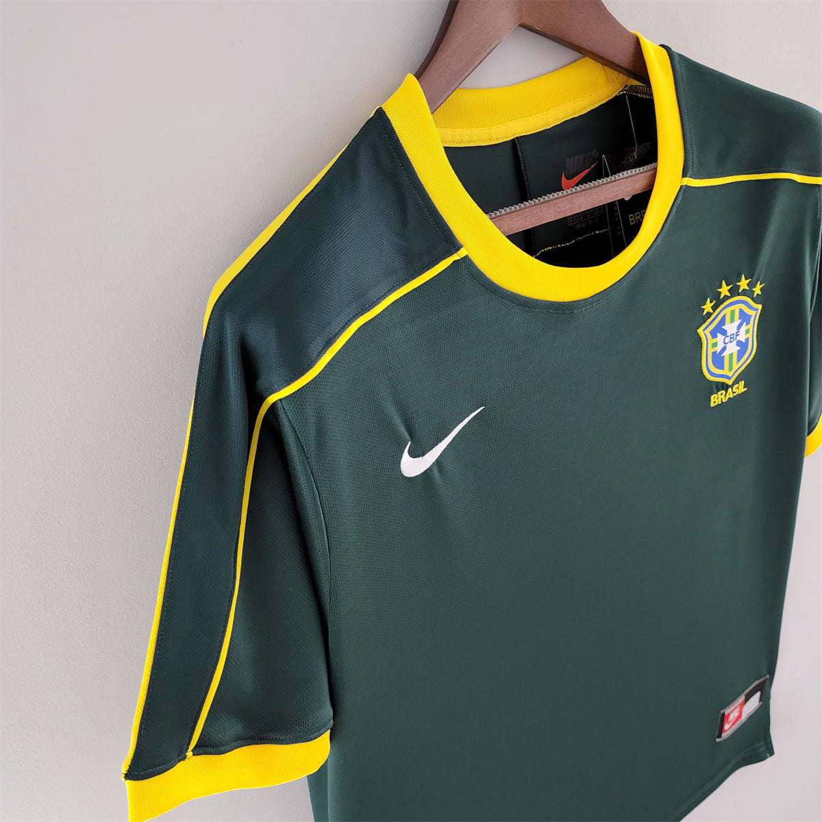 Camisa Brasil Goleiro - Retrô 1998