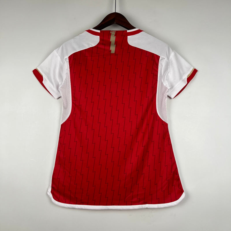 Camisa Arsenal Home 23/24 s/n° Torcedor Masculina - Vermelho