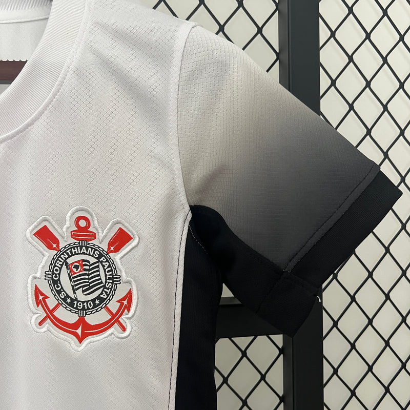 Camisa Corinthians Home 24/25 s/n° Torcedor Nike Feminina - Branca