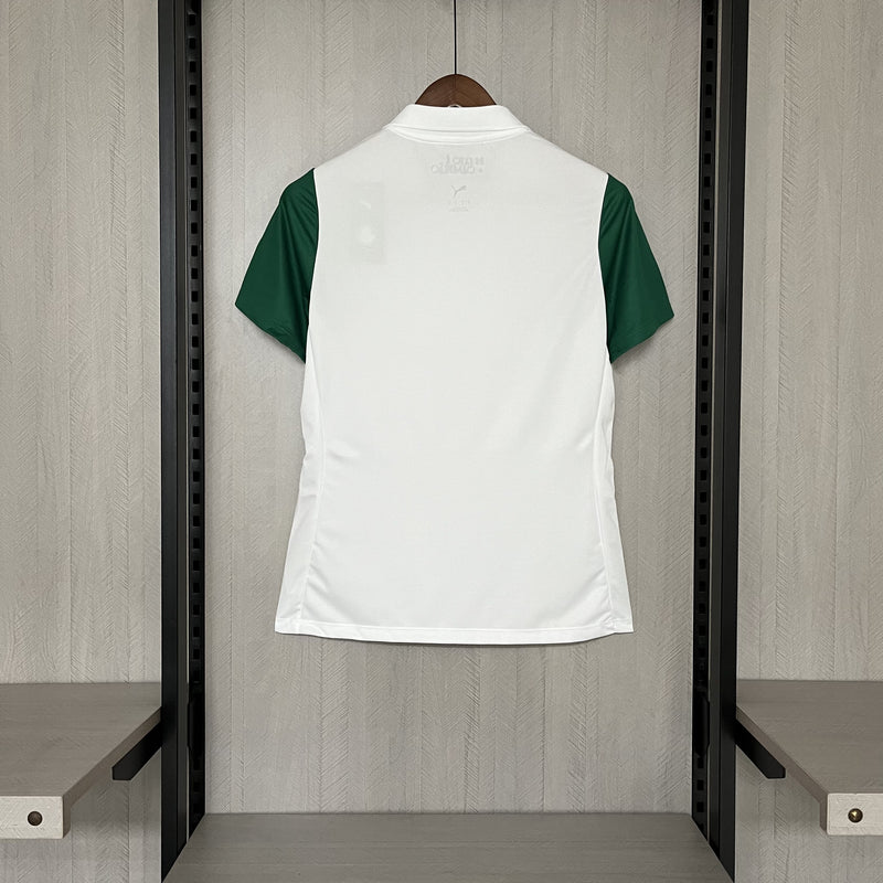 Camisa do Palmeiras Away 25/26 Torcedor Puma Feminina - Branca