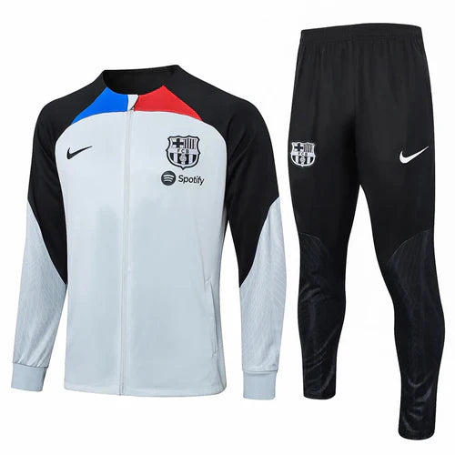 Conjunto Barcelona 2023/24 - Cinza