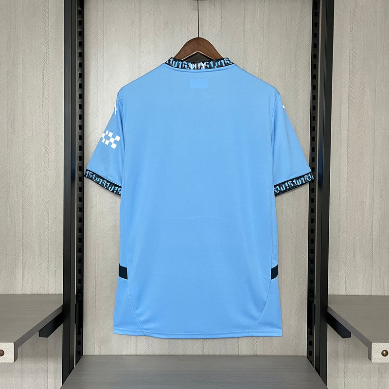 Camisa Manchester City Home 24/25 Torcedor Puma Masculina - Azul Claro