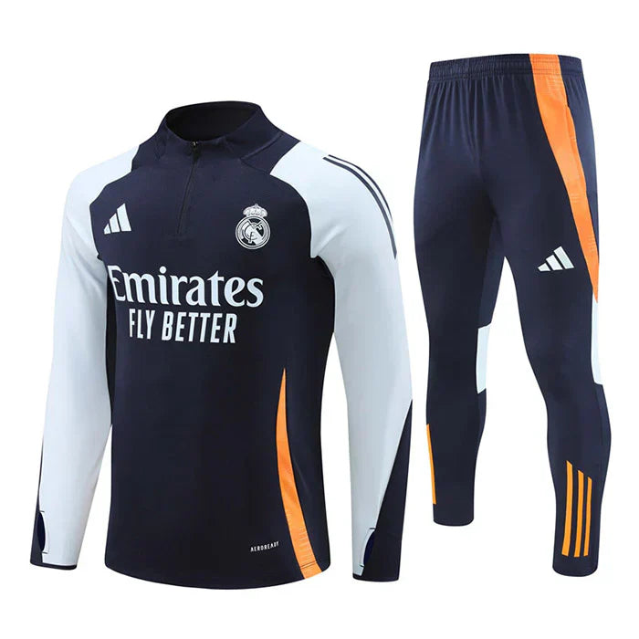 Conjunto Treino Real Madrid 24/25 - Azul