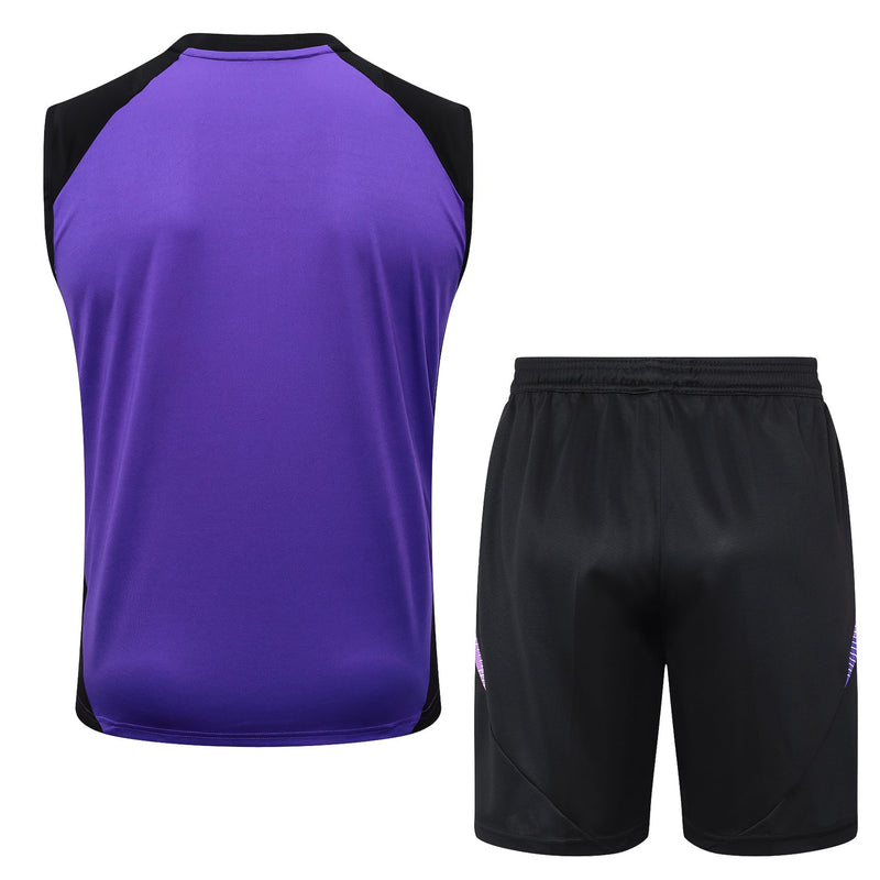 Conjunto Regata Alemanha 2024/25 - Lilás e Preta